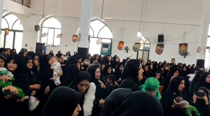 طنین یا علی‌ اصغر (ع) در کوهنانی، همایش شیرخوارگان حسینی برگزار شد