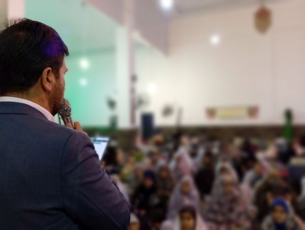 اعتکاف دانش‌آموزی در گناباد