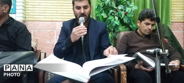 مراسم سوگواری واحیا شب دوم قدر در حسینیه شهر بارنیشابور 