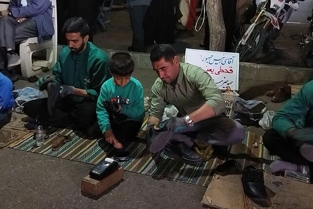 موکب واکس صلواتی بلوار فضل در دویست و سی و یکمین شب 