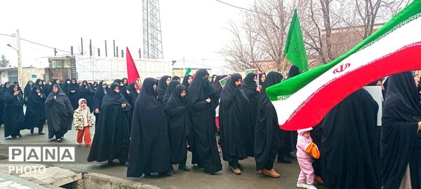 حضور باشکوه مردم روستای انوج در راهپیمایی روز جهانی قدس
