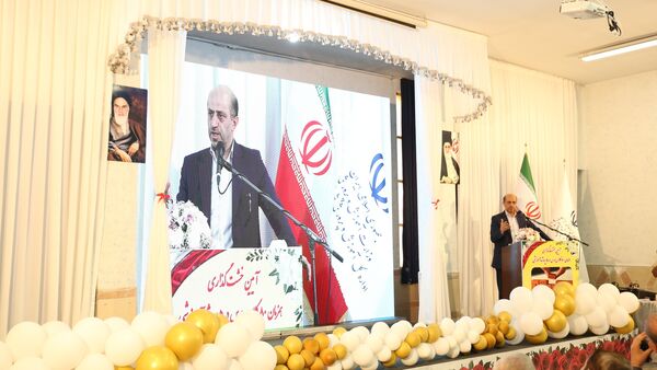 خشت گذاری ۵ پروژه‌ عمرانی منطقه ۵ آموزش و پرورش شهر تهران