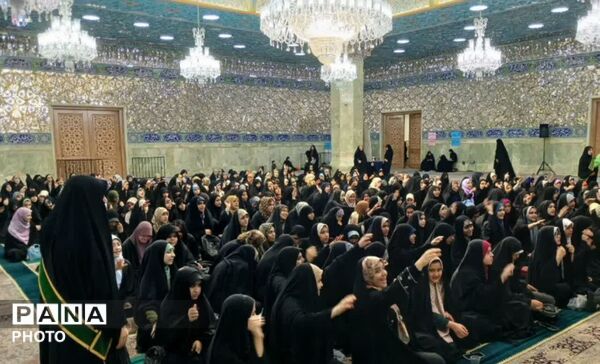 مراسم جشن هیات نوجوانان در حرم کریمه اهل بیت(س)