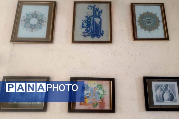 نمایشگاه هنرهای دستی دانش‌آموزان در کانون فرهنگی، تربیتی عصمت اردبیل 