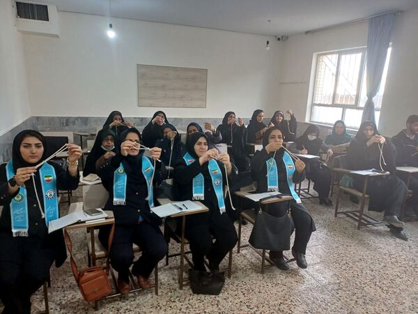 برگزاری ضمن خدمت سازمان دانش‌آموزی شهرستان بجنورد 