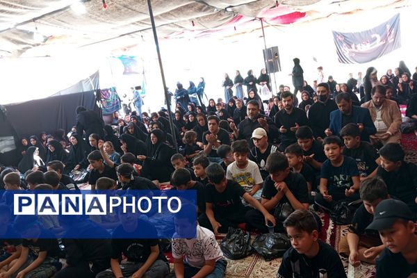 سوگواری سیدالشهدا در دبستان تربیت نصیر شهر