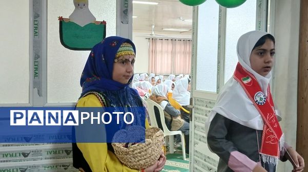 مراسم باشکوه آغاز سال تحصیلی در دبستان دخترانه عصمت