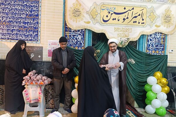 مراسم اختتامیه اعتکاف دانش آموزی در ناحیه دو شهرری 