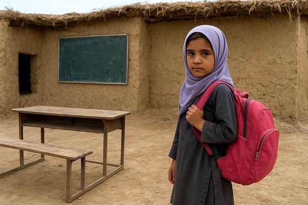 دانش‌آموزان مناطق محروم با دستانی خالی اما امیدی پررنگ چشم‌به‌راه زنگ مهر هستند