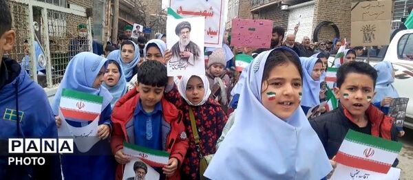 راهپیمایی روز جهانی قدس در شهر بار نیشابور