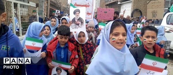 راهپیمایی روز جهانی قدس در شهر بار نیشابور