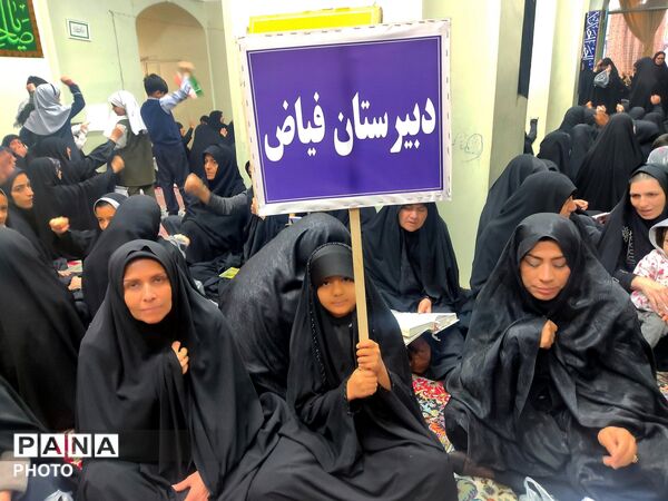 عزاداری شهادت رهبر انقلاب ویژه دانش آموزان کاشمری