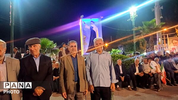 نودشب مقاومت ،نودشب ایستادگی با اقتدار مردم شهرستان کوهدشت