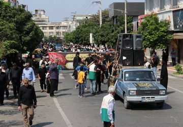 سوگواری شهادت امام رضا(ع) در آمل