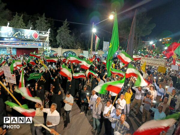 یکصدو ششمین حماسه حضور مردم ولایت مدار شهرستان کاشمر 
