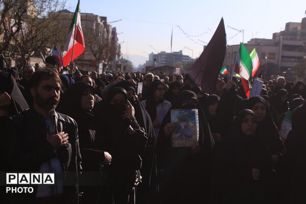 تهران در سوگ رهبر شهید انقلاب