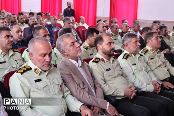 تکریم و معارفه در فرماندهی انتظامی شهرستان بهارستان