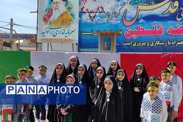 حضور پرشور مردم بیجار در راهپیمایی روز قدس و آخرین نمازجمعه ماه رمضان