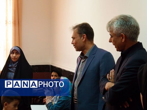 بازدید مدیر آموزش و پرورش کاشمر از هیأت دانش‌آموزی دختران