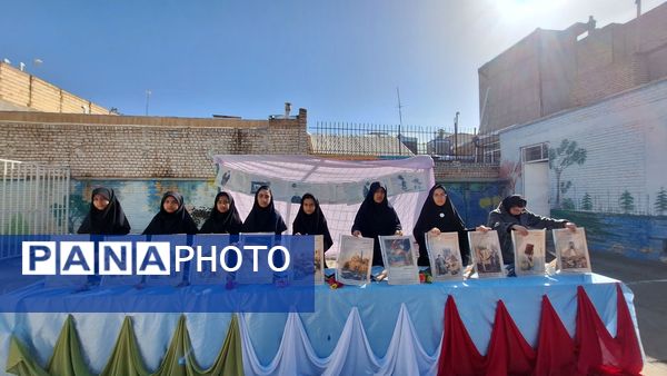 جشن دهه فجر در آموزشگاه مرحوم پاکدل خلیل آباد