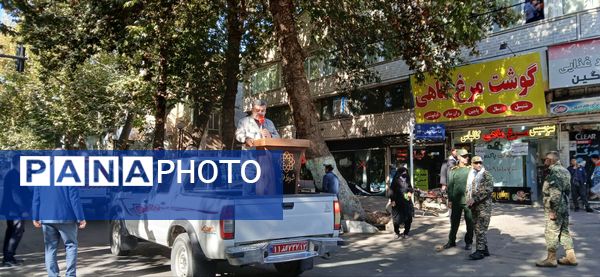 حضور پرشور مردم در راهپیمایی ۱۳ آبان طرقبه
