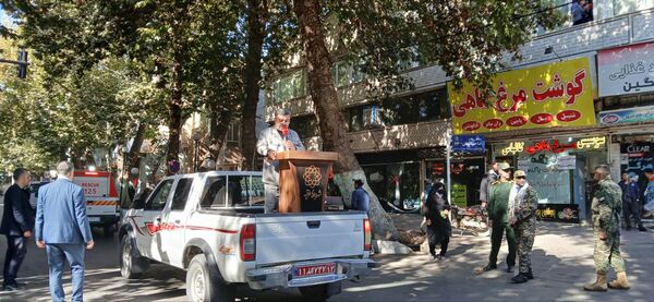 حضور پرشور مردم در راهپیمایی ۱۳ آبان طرقبه