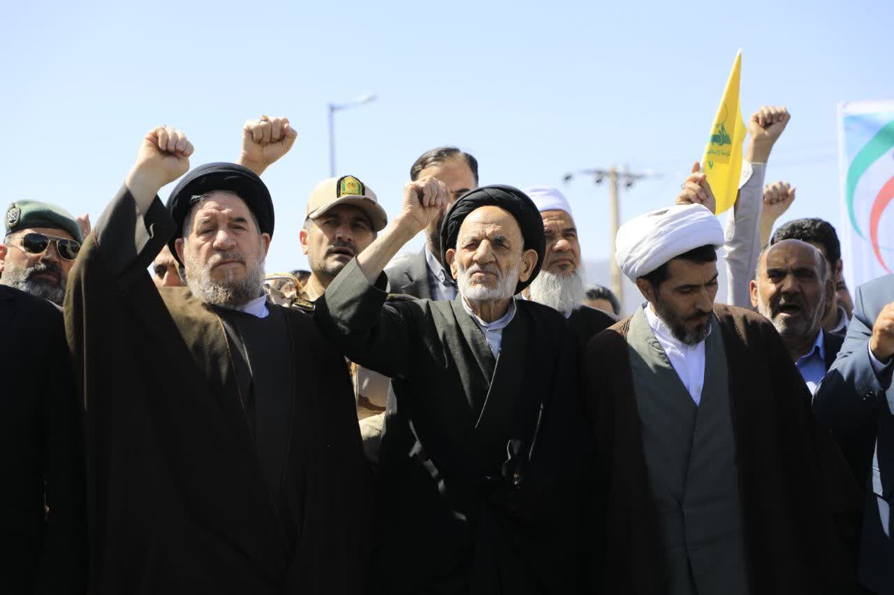 راهپیمایی روز قدس در خراسان جنوبی
