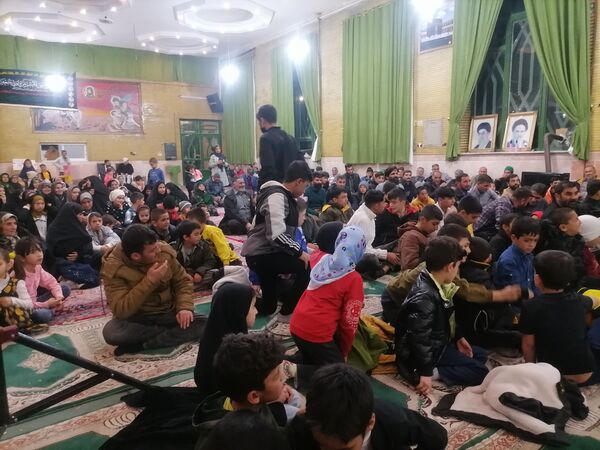 جشن عید مبعث پیامبر در حسینیه شهر بار نیشابور