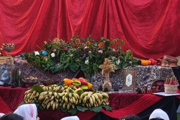 «جشن یلدا» در دبستان مریم  