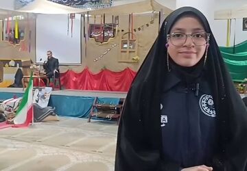 روایت پانا از حضور خادمان امام رضا (ع) در مراسم معنوی دبستان سید کاظم حسینی