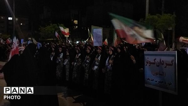 بیعت ورزشکاران  نیشابوری با رهبری-۲