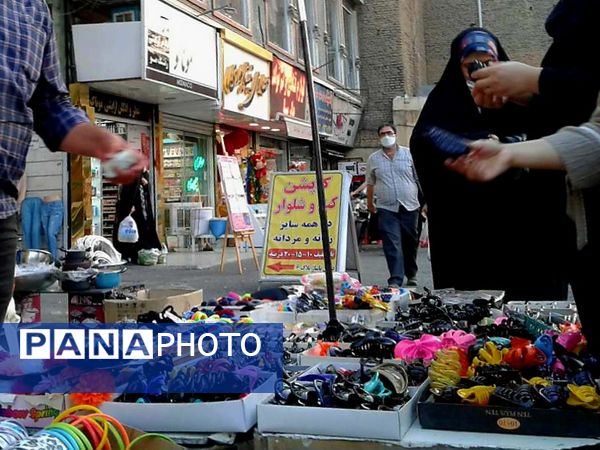  بازار منطقه ۱۸ با حال و هوای بهار نوروزی 