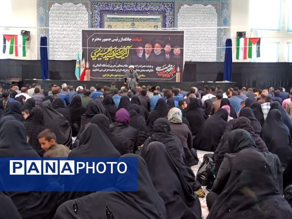 برگزاری سوگواری سیدالشهدای خدمت در شهرستان مارگون