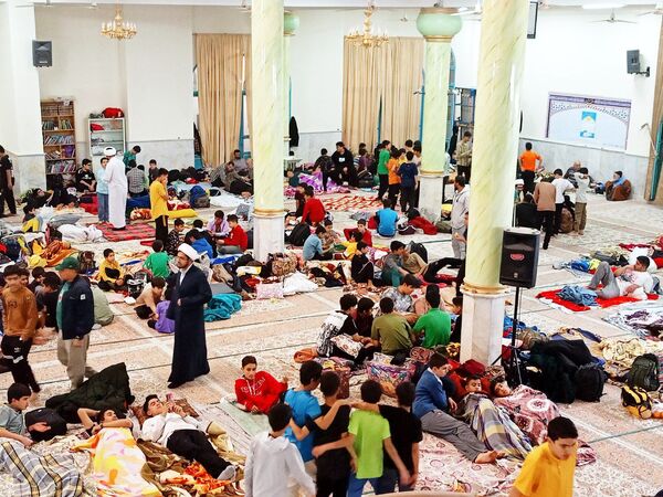 حال و هوای روز اول اعتکاف شهرستان کاشمر