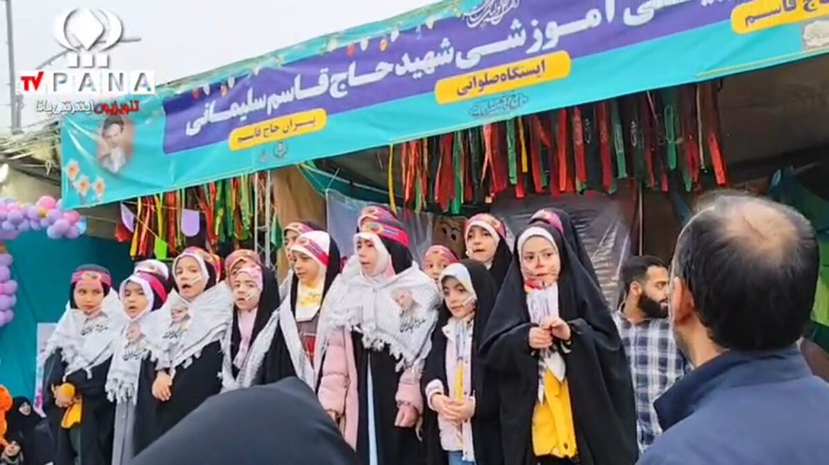 شور و شوق انتظار در پیاده روی بلوار پیامبر اعظم قم/ فیلم