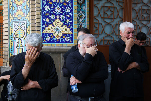 مراسم عزاداری سالروز شهادت امام حسن عسگری(ع) در قم