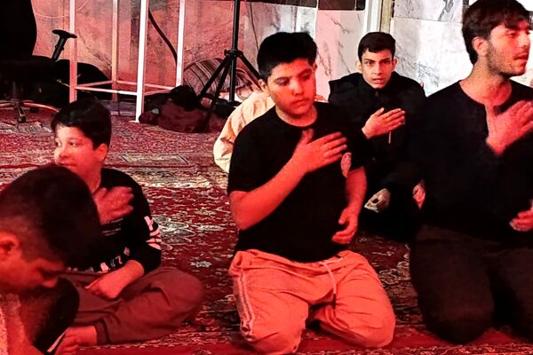 آیین معنوعی اعتکاف در مسجد شهدای ۱۵خرداد قرچک