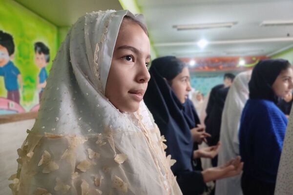 محفل پرفیض انس با قرآن در دبستان مریم بهارستان دو