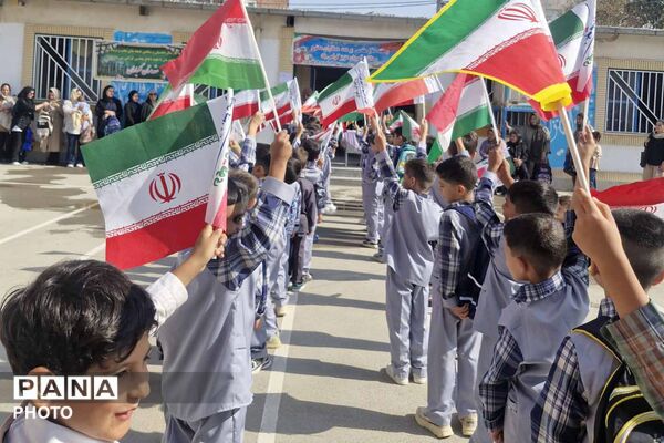 دومین رویداد گزارش تصویری پانا از نخستین روز حضور کلاس‌اولی‌ها در مدارس خراسان شمالی