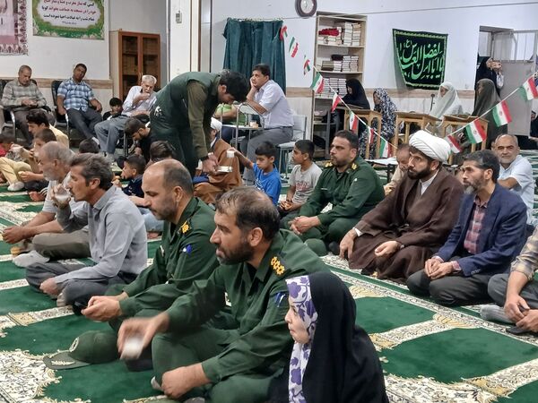 یادواره شهدای شهرستان خلیل‌آباد در مسجد نبی 