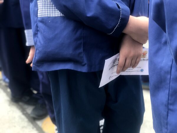 زنگ عاطفه‌ها در دبستان امیرصدرا روحی فرد پور محمودآباد 