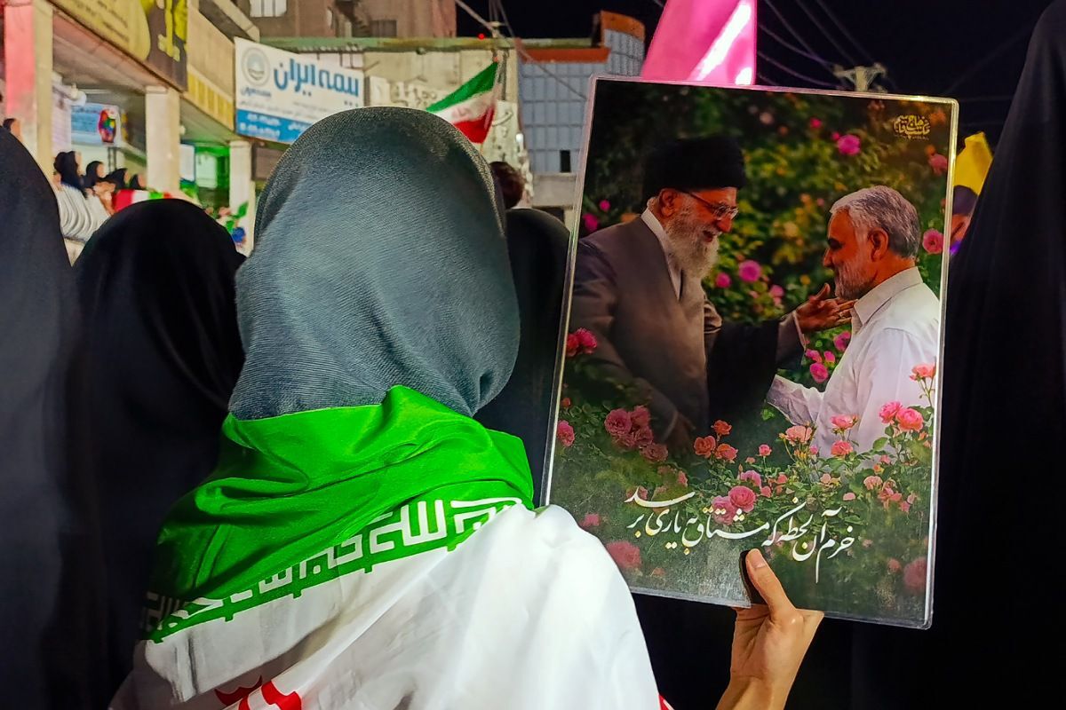  اجتماع اقتدارآمیز مردم ملارد در شب ۱۰۱ با شعار «الوعده وفا»