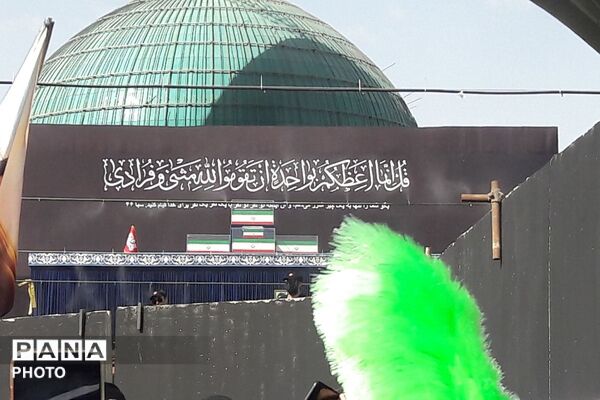 دومین روز مراسم بدرقه و وداع با رهبر شهید مقاومت