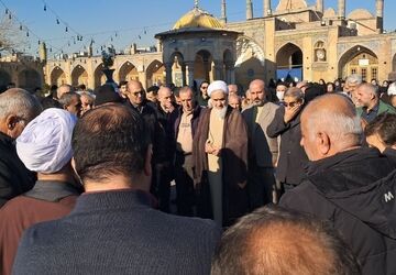 مادر شهید محمد جعفر گروسی به فرزندش پیوست 