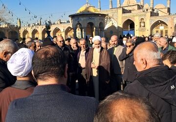 مادر شهید محمد جعفر گروسی به فرزندش پیوست 