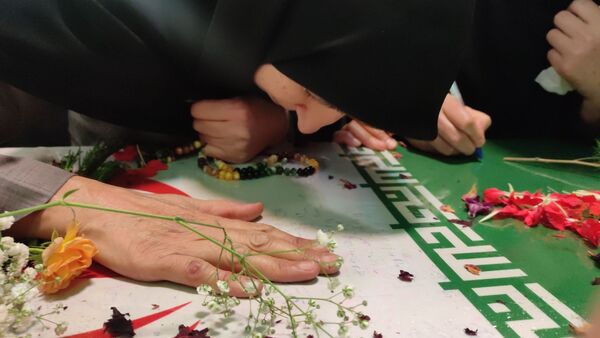 شمع وجود شهید گمنام، محفل منتظران را نورانی کرد