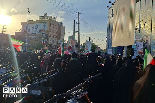 رزمایش سراسری جانفدا در قرچک