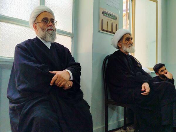 مجلس عزای حسینی در حوزه علمیه امام صادق (ع) کاشمر