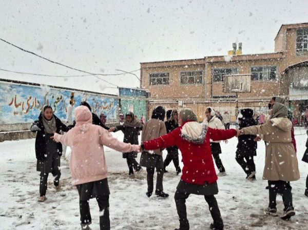 برف زمستانی، مهمان شهرستان کیار