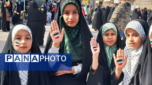 نمایش شکوه اقتدار مردم شهید پرور فیروزآباد 